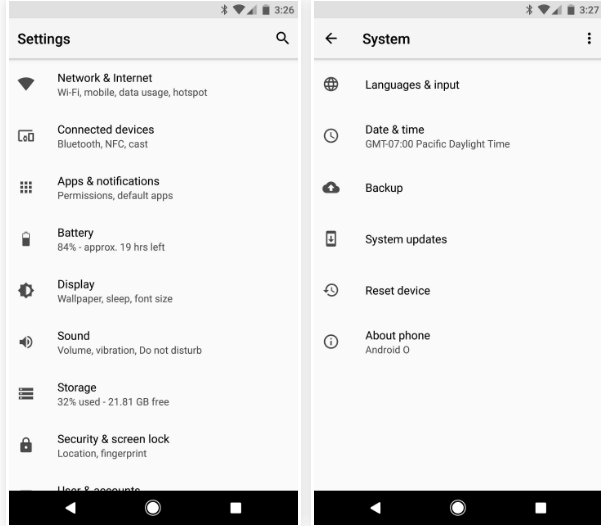 SETTINGS REDESIGNED