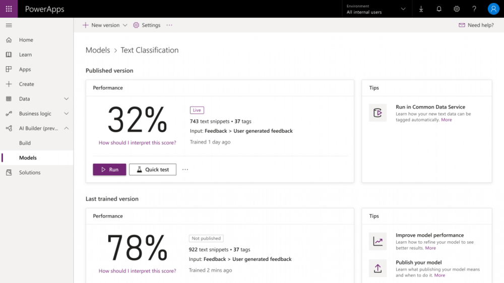 Text Classifications