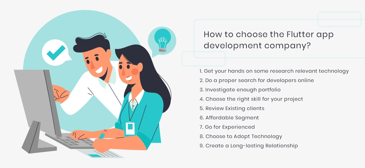 How to choose the Flutter app development company?