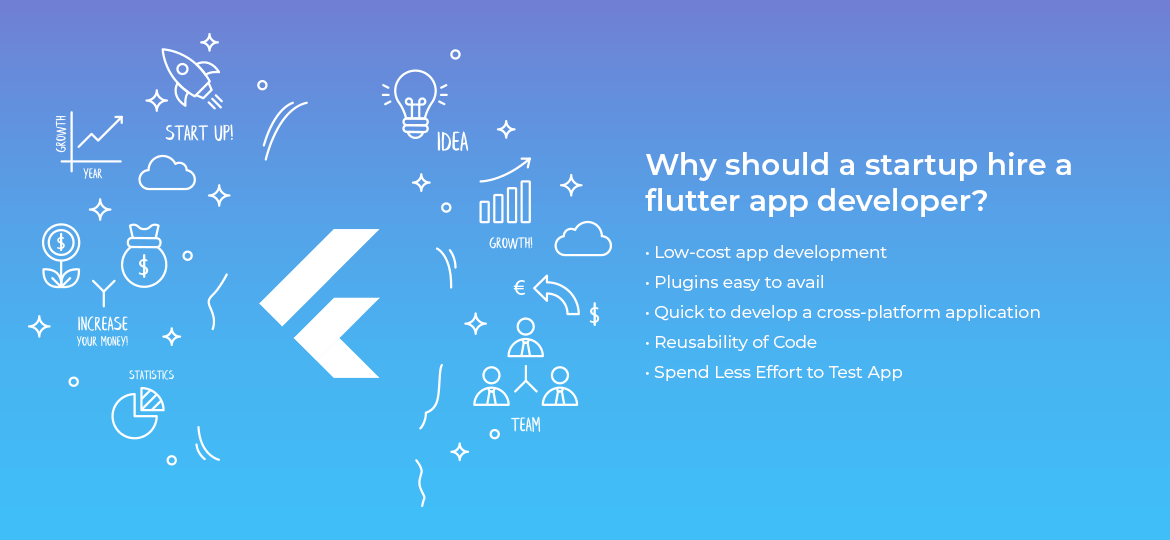 Why should a startup hire a flutter app developer?