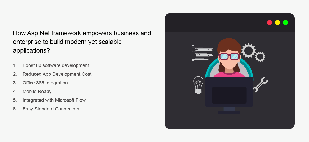 How Asp.Net framework empowers business and enterprise to build modern yet scalable applications?