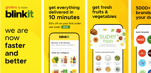 blinkit (formerly grofers)