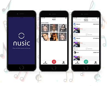 Music mixer app