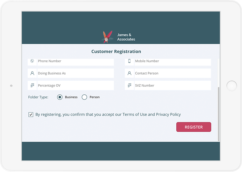 Customer Registration App