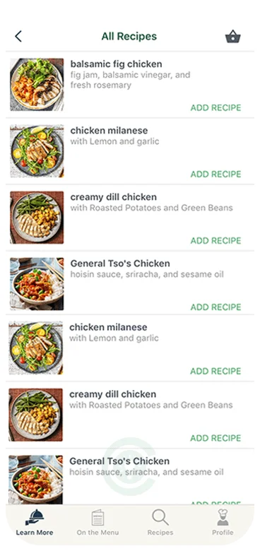 Recipe Delivery App - An App for Cooking Lovers