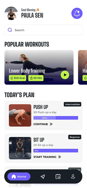 Customer App Feature List