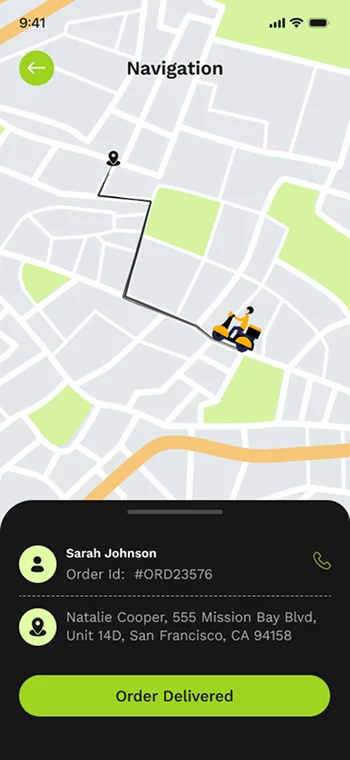 Driver Screen