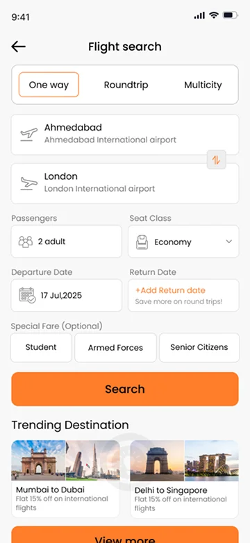 Customer App 