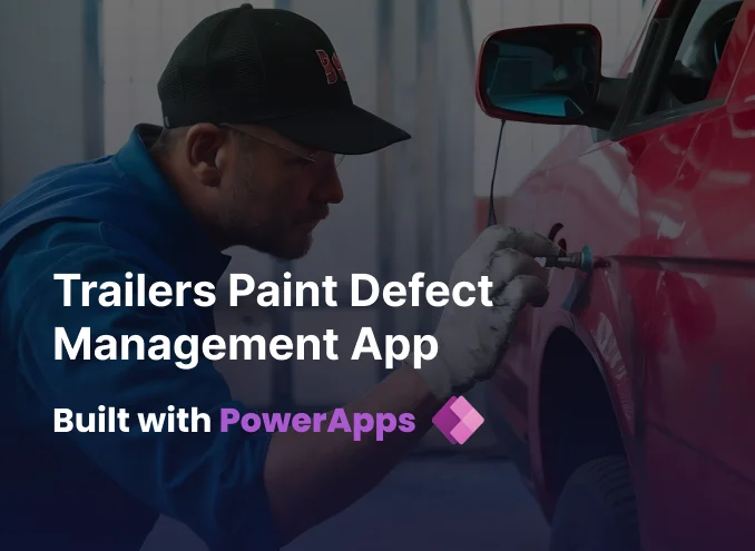 Trailers Paint Defect Management App