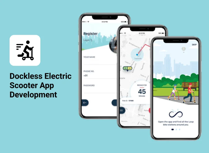 Dockless Electric Scooter App Development