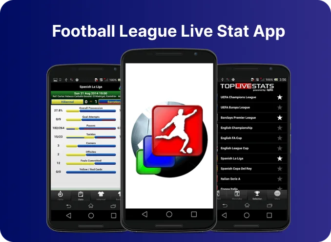 Football League Live Stat App