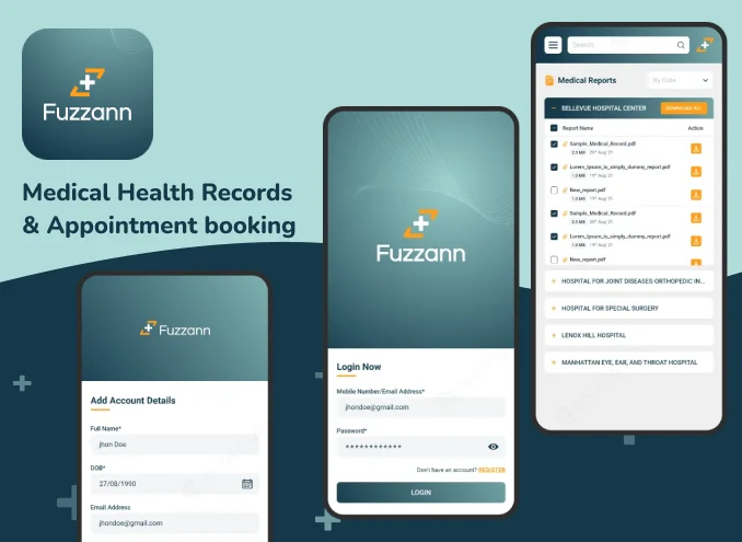 Medical Health Records and Appointment Booking App