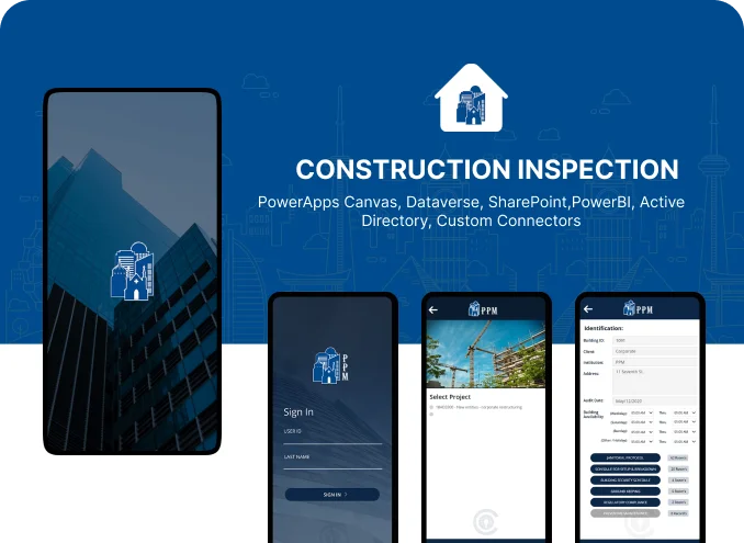 Construction Inspection Log PowerApps