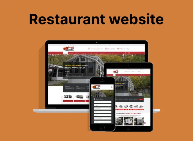 Restaurant website