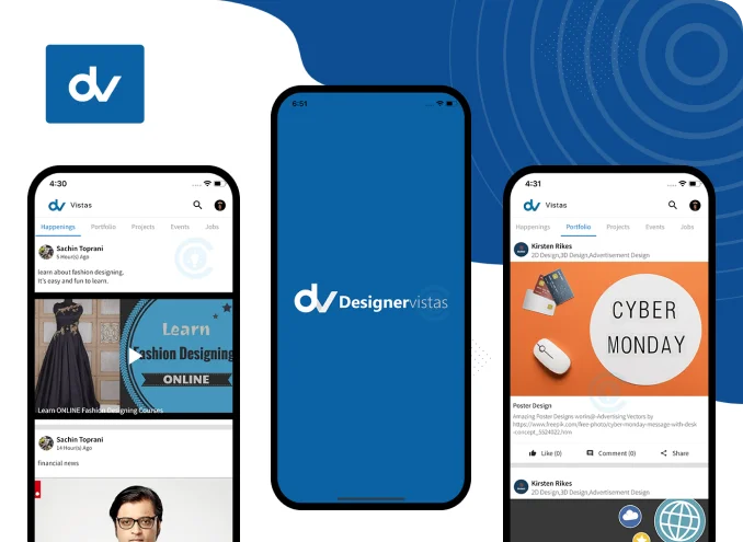 Social Media App for Designers