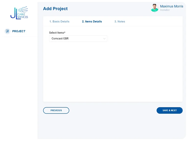 Cable Surveying and Intallation PowerApps