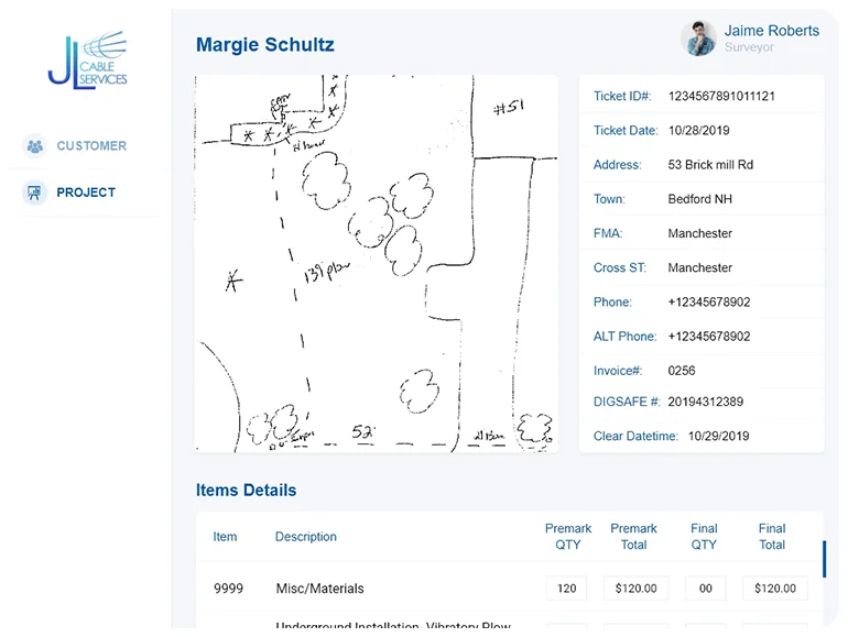 Cable Surveying and Intallation PowerApps