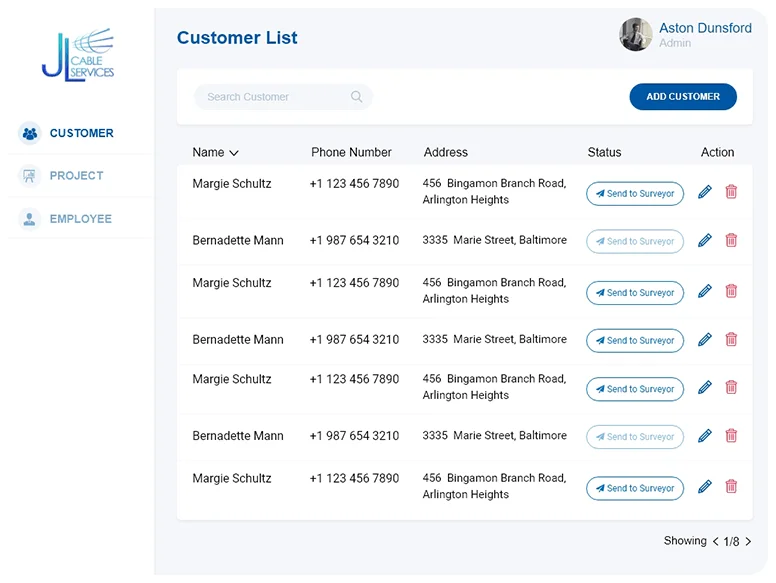 Cable Surveying and Intallation PowerApps