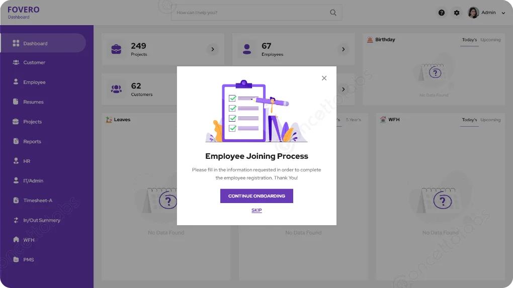 Employee Dashboard