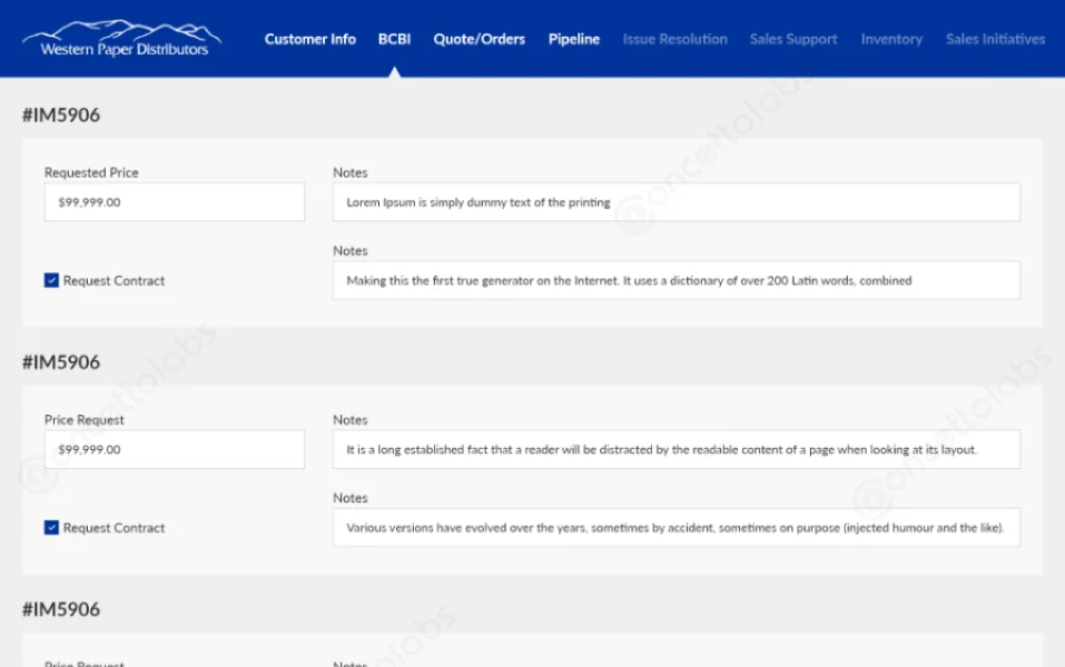 Inventory Management PowerApps