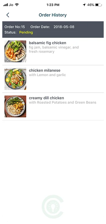 Delicious Food Recipe Delivery App